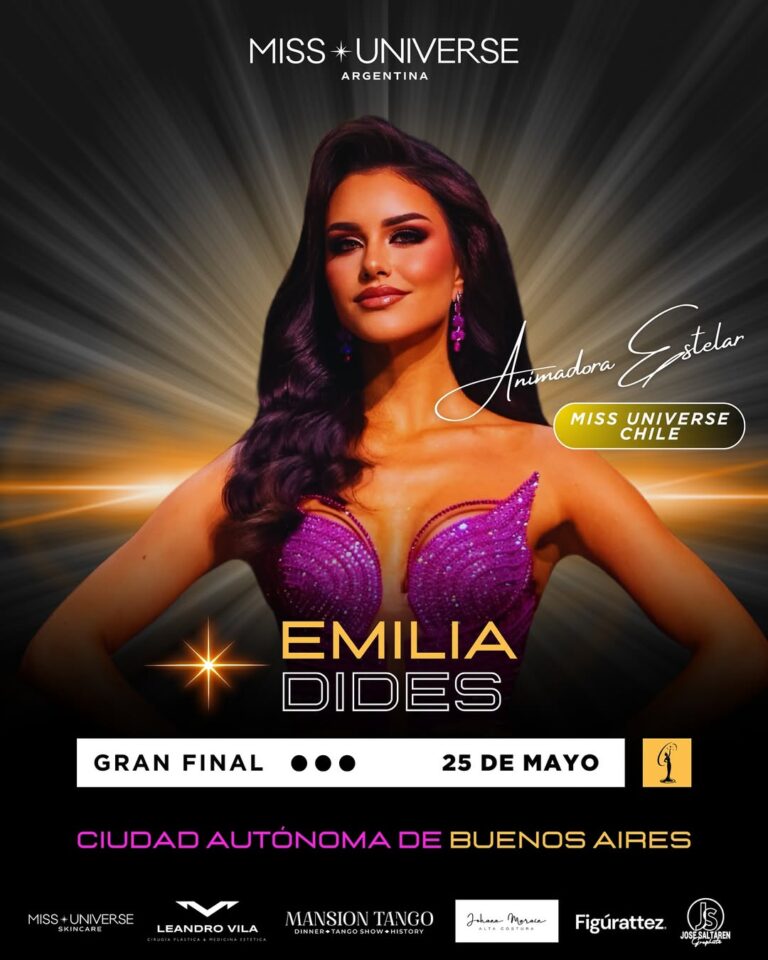 Emilia Dides Miss Universo
