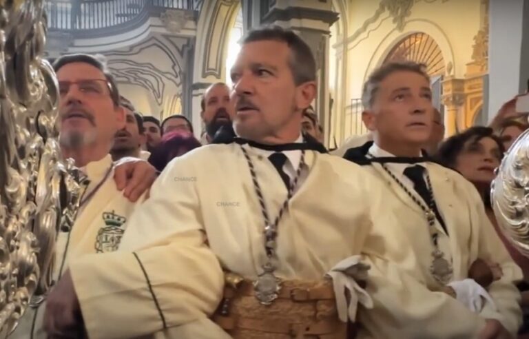 Antonio Banderas durante la conmemoración de este 2025 en España