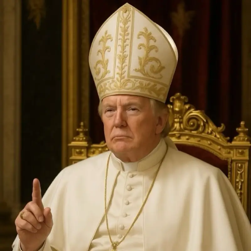 Trump en versión papal
