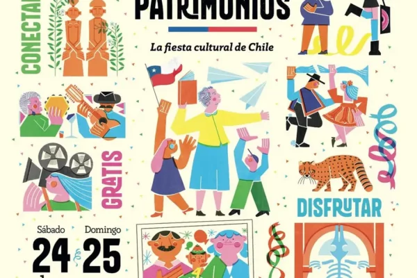 ¡Fin de semana de fiesta ciudadana!: Accede a la guía completa del Día de los Patrimonios 2025 Gráfica 2025 del Día de los Patrimonios