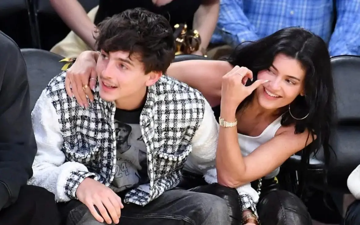 Timothée Chalamet y Kylie Jenner