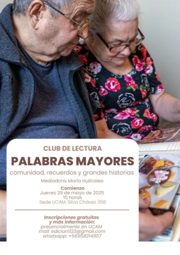 12 adultos mayores se desafían en inspirador club de lectura: Sueñan con ir a charla de Isabel Allende 2 ClubPM